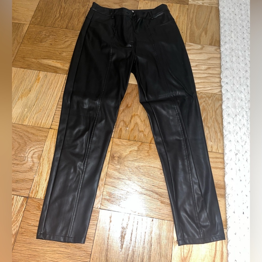 Faux Leather Pants